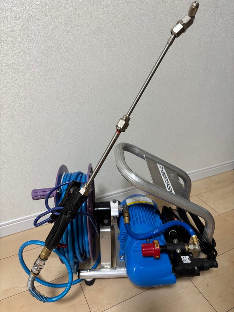 【エアコン高圧洗浄機 】本体一式　付属品付き◆丸山◆業務用・壁掛けエアコン　美品