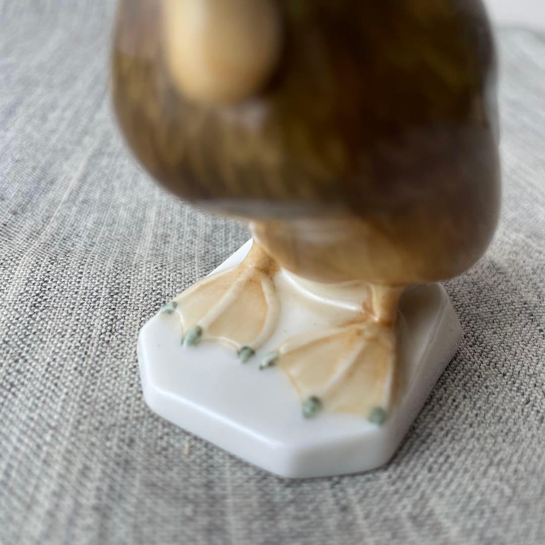 Hutschenreuther フッチェンロイター 陶器 バードオブジェ 古作