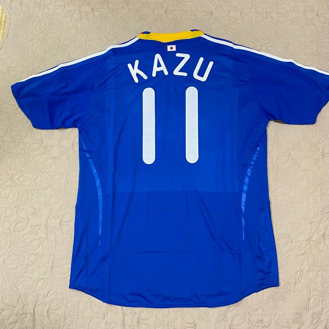 サッカー　日本代表　三浦知良　ユニフォーム