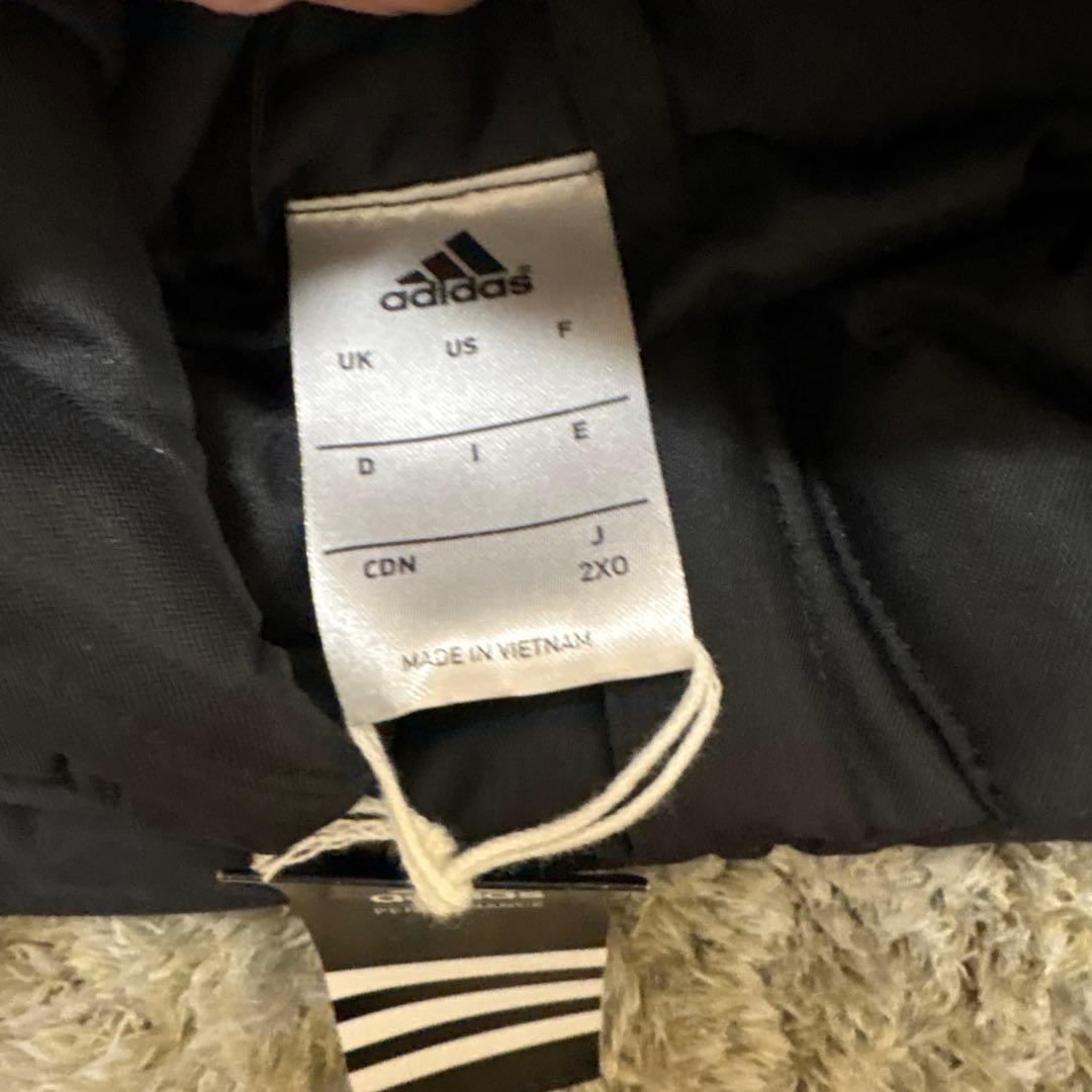 新品　アディダス　ロングダウンコート　2XO AA6885 ダウン　ベンチコート