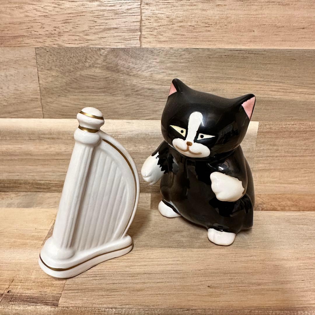 黒猫楽団 オーケストラ 置物　11体　アンティーク セブンコーポレーション