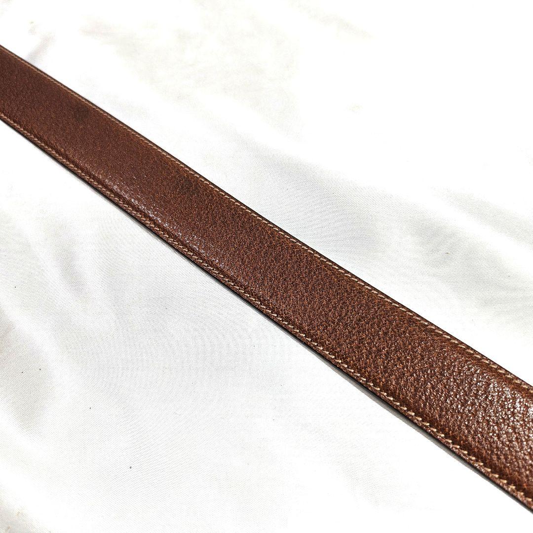 GUCCI ベルト GGマーモント ゴールド レザー ロゴ 黒 レディース