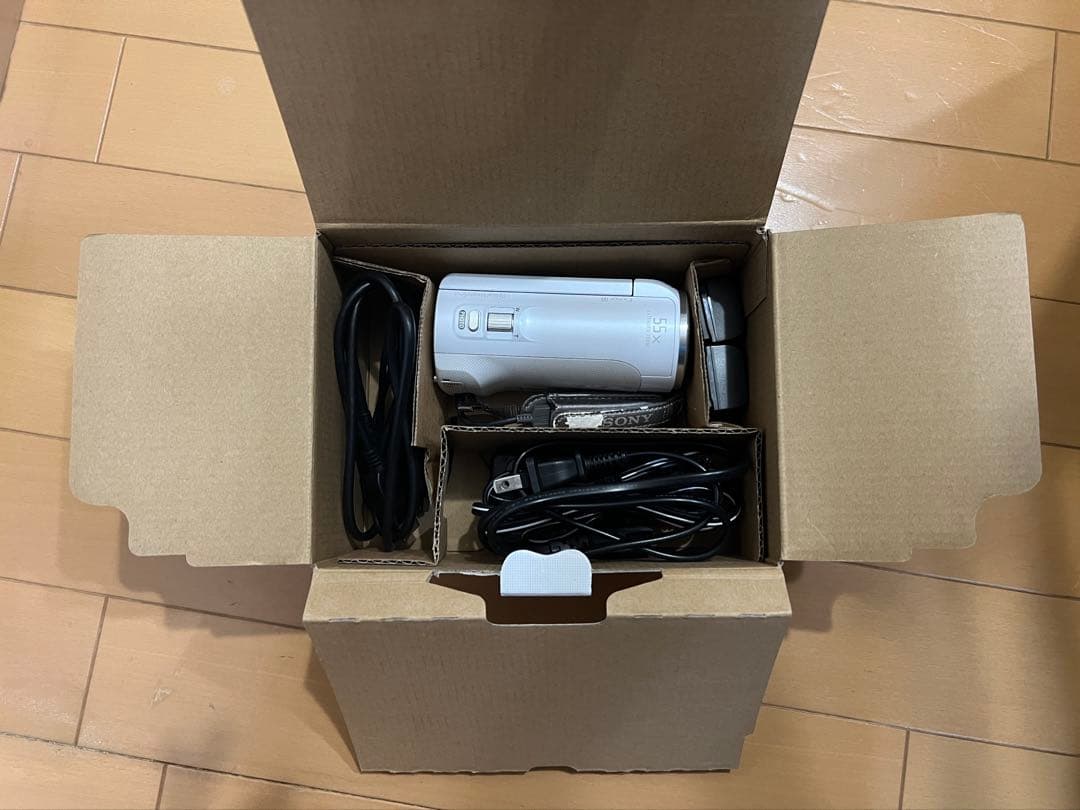 SONY HDR-CX390 ホワイト NP-FV70バッテリー付