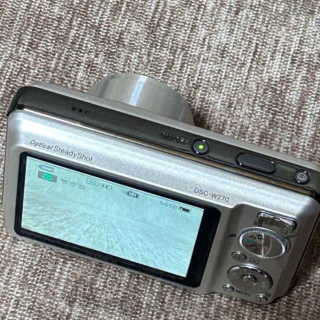 【稼働品　付属品完備】SONY Cyber-Shot DSC-W270