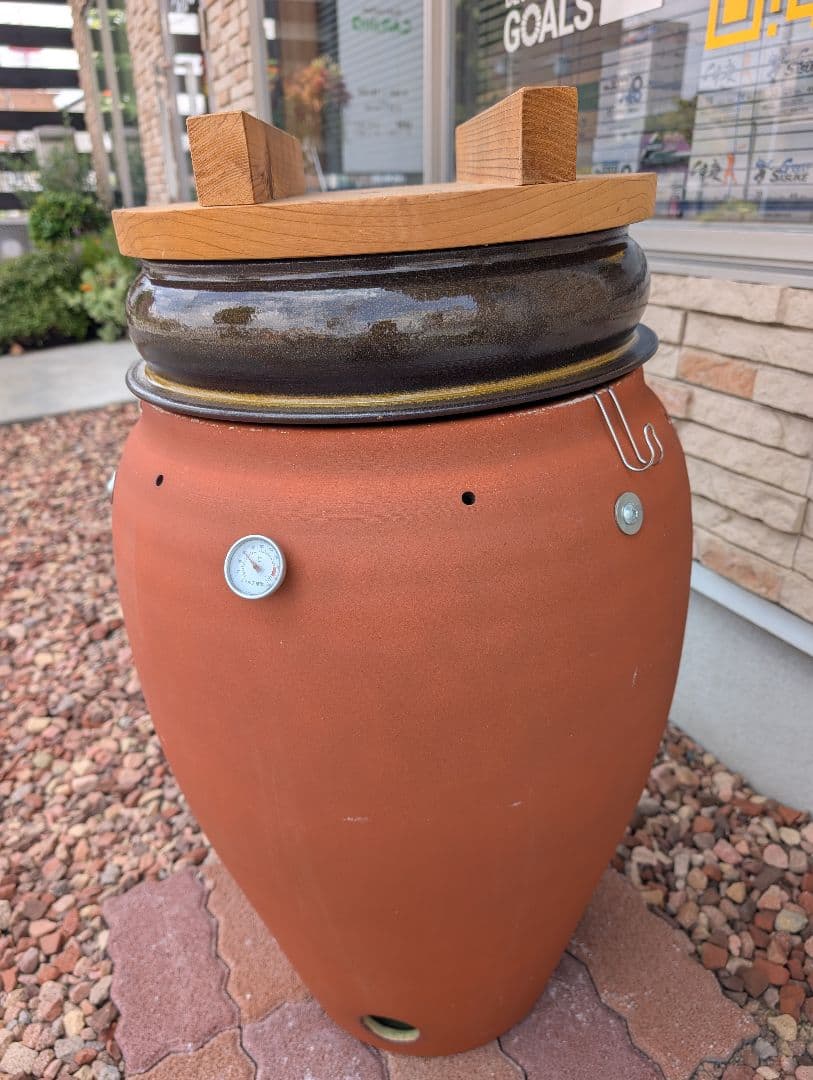 信楽焼 遠赤外線効果でおいしい焼き芋 壺セット ※お値引き不可