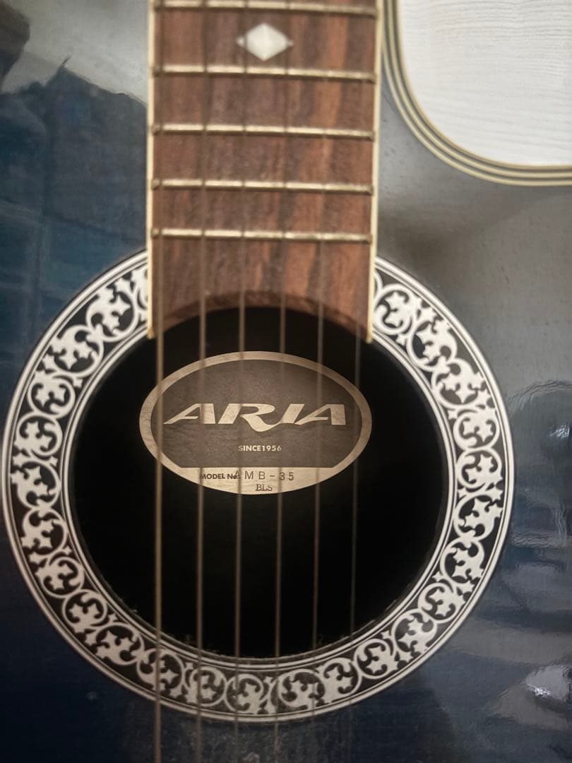 訳あり　Aria エレアコ AMB-35 BLS