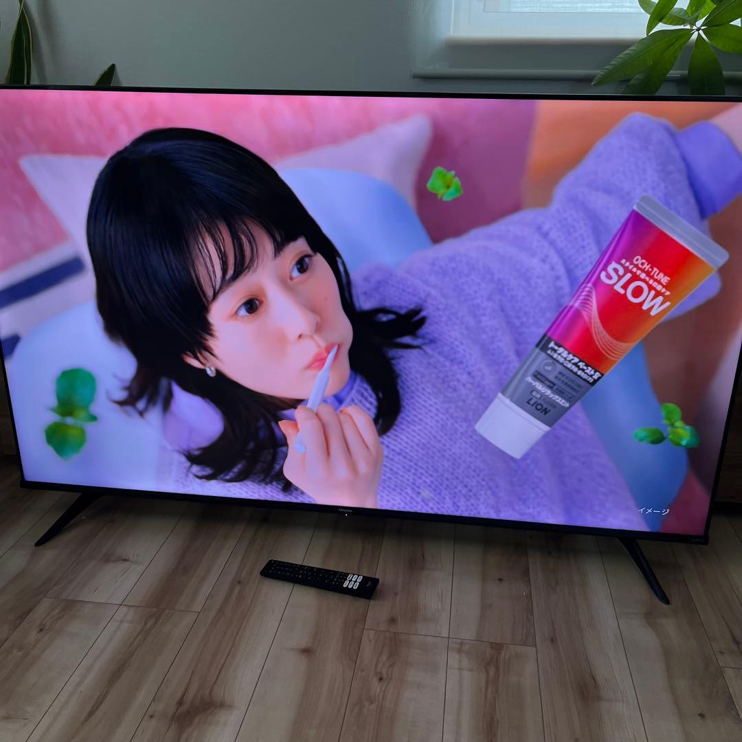 【送料込】Hisense 液晶テレビ　65A6G 2022年製　65インチ