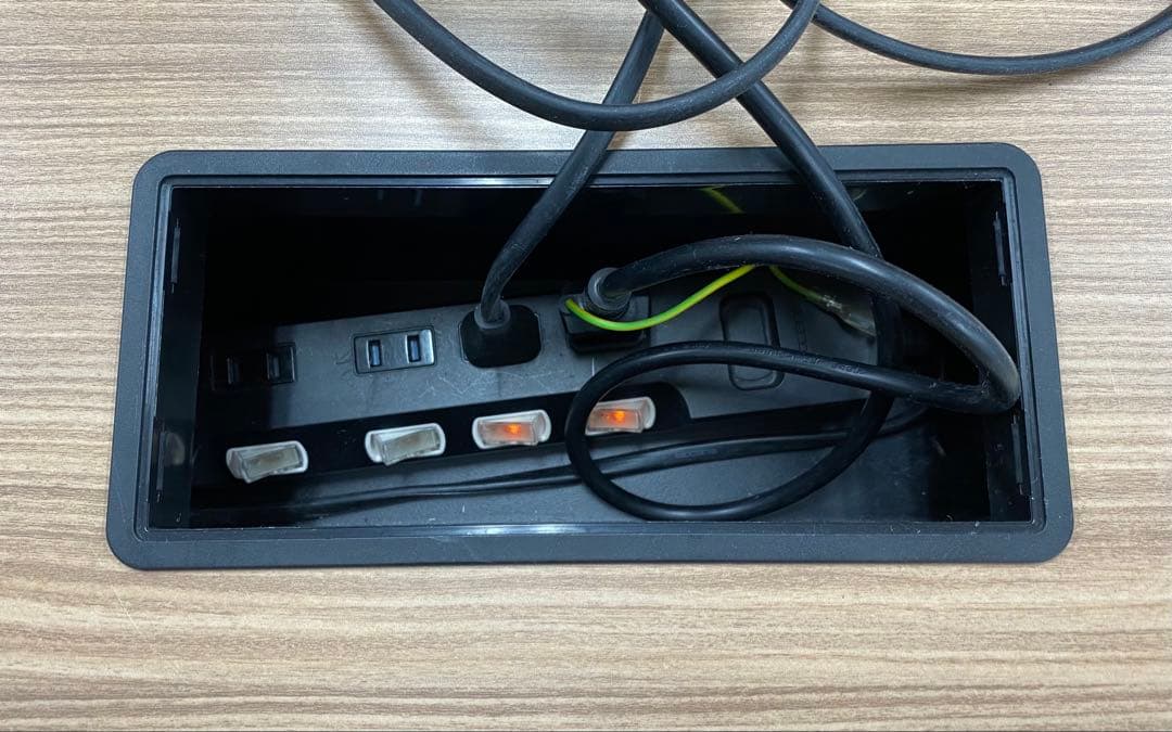 ナチュラルウッドオフィステーブル