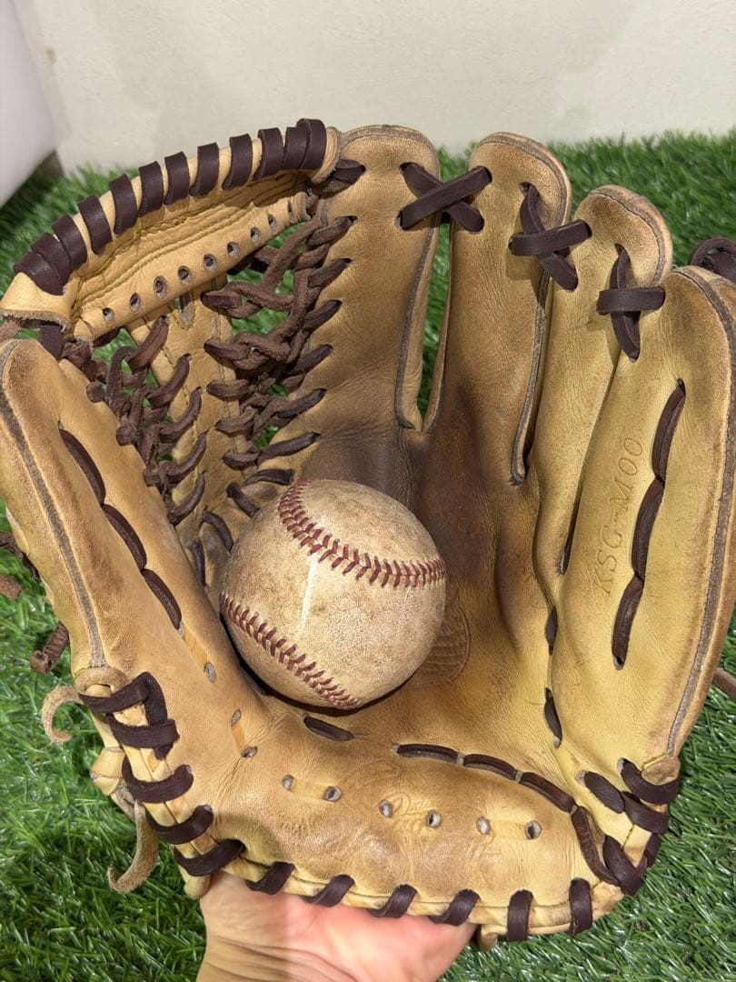 久保田スラッガー　 硬式グラブ　 硬式ボール付き