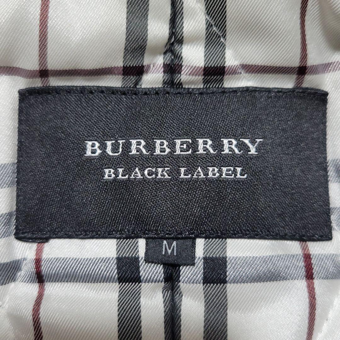 バーバリー　ダッフルコート ノバチェック ホースロゴ 羊毛 水牛トグル ブラック