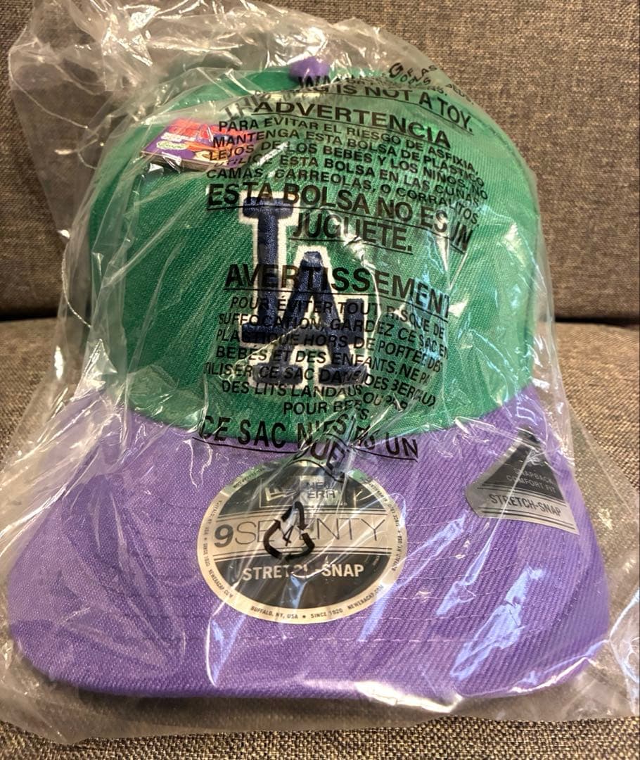 ドジャース　ニューエラ　キャップ　9SEVENTY 大谷翔平　帽子　バブルガム