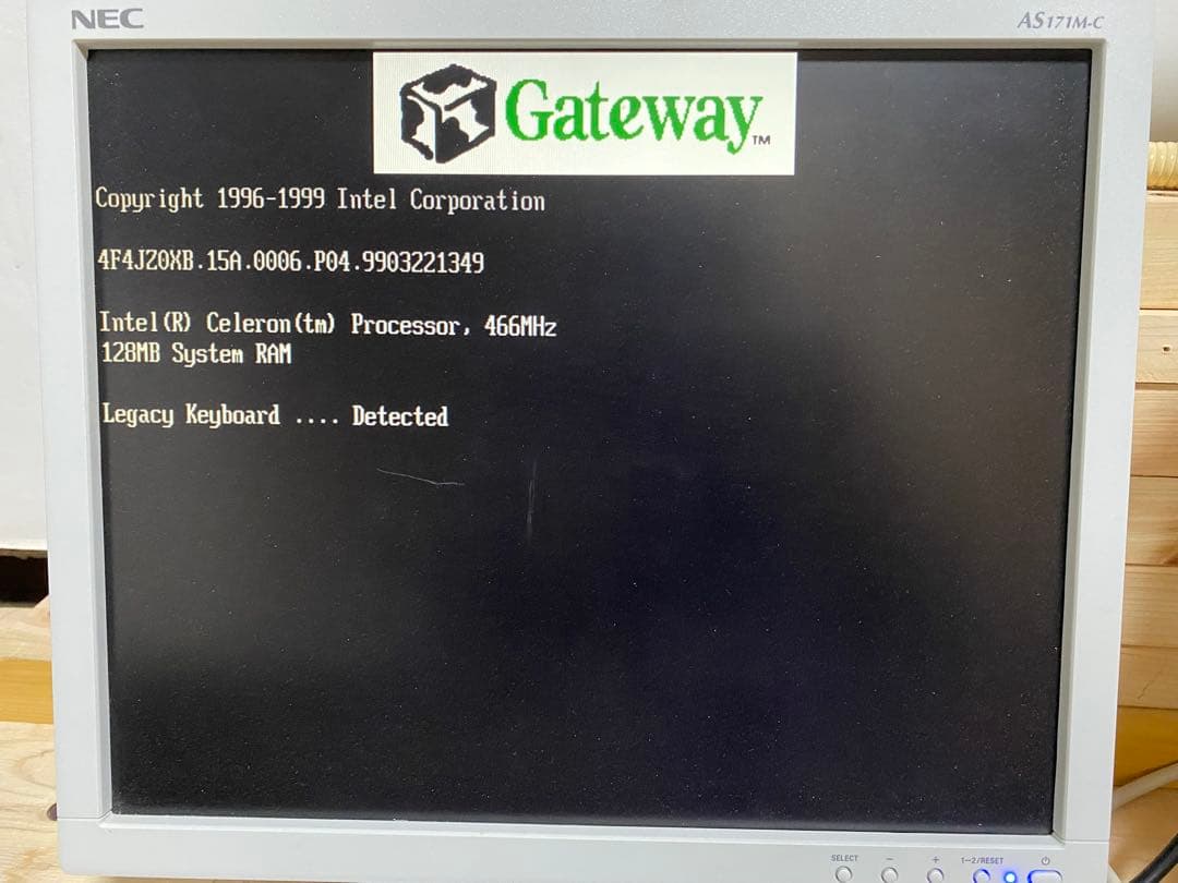gateway GP6-466C デスクトップパソコン Windows98 世代