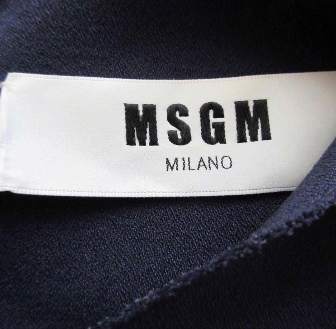 短期間出品・処分価格！美品・MSGM フリルワンピース IT42