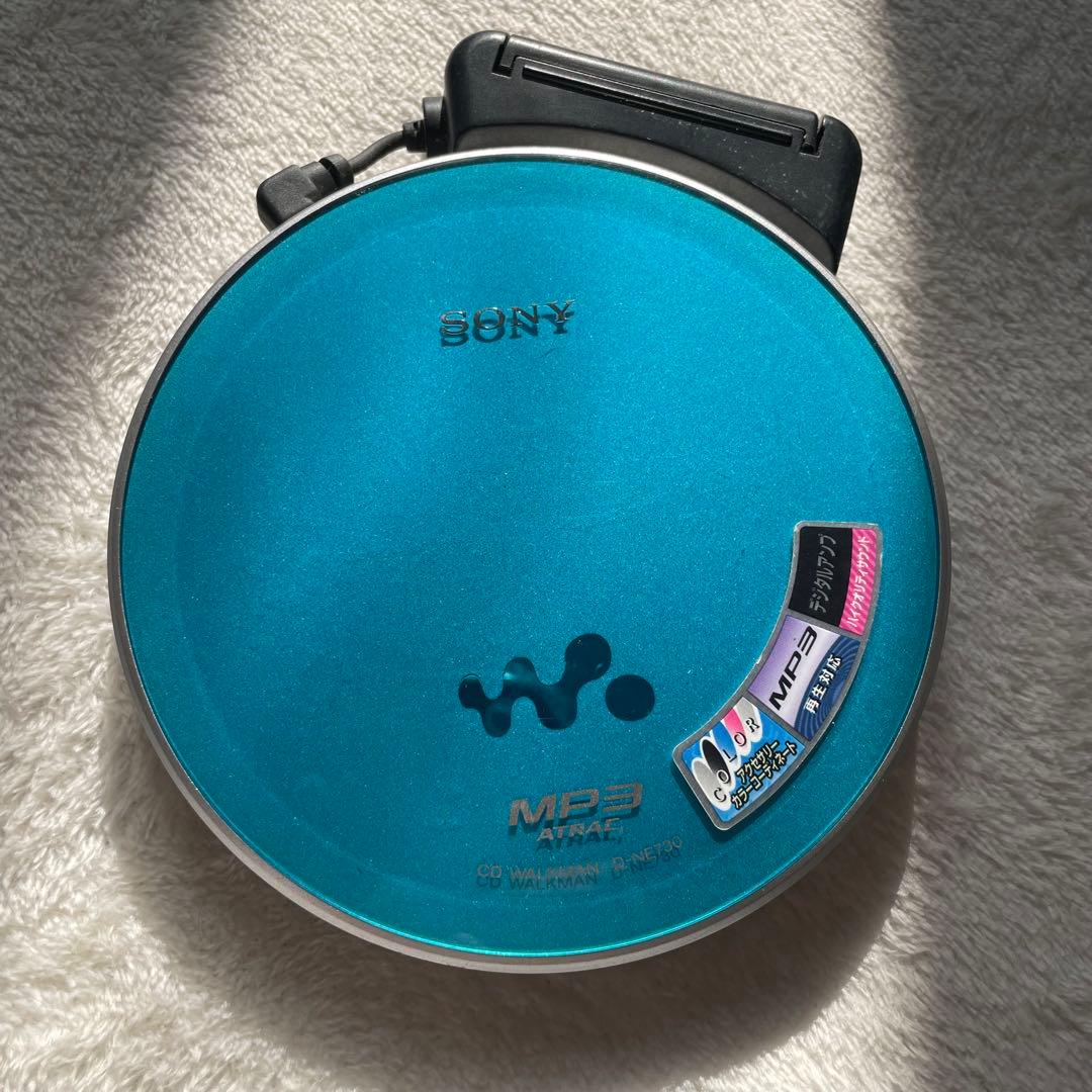 SONY WALKMAN D-NE730ポータブルCDプレーヤー