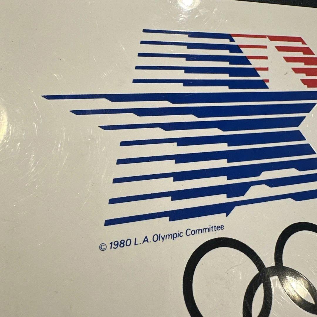 80's ロサンゼルスオリンピック 公式電話機 動作確認済みU.S.A箱あり希少