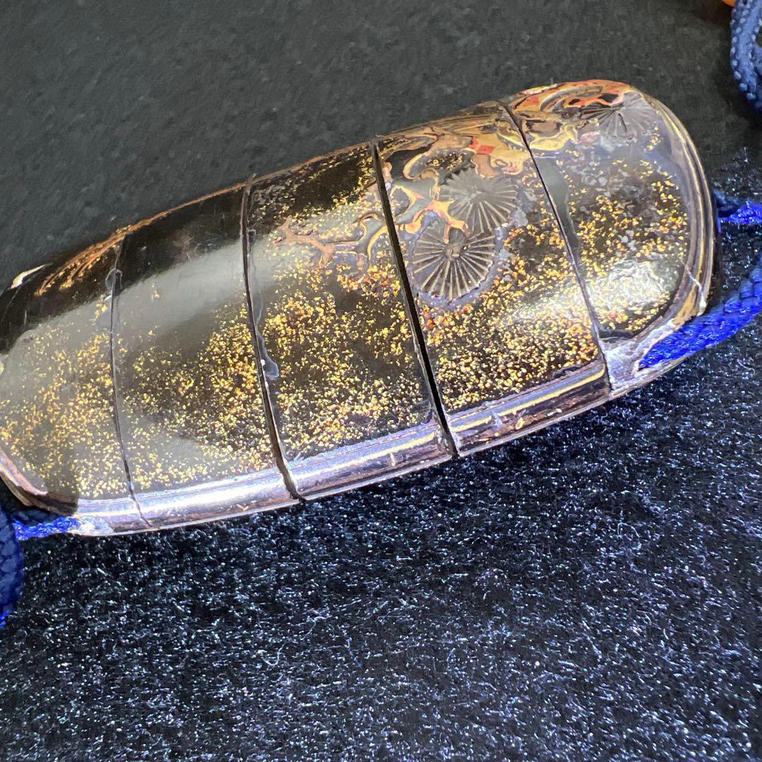 専用　江戸時代　蒔絵印籠、極上根付　60g 東Y8-0106☆2F