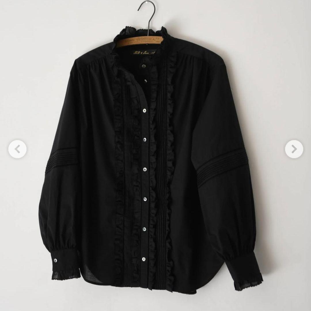 ★まさみ‼️✿ハグオーワー✚クロス&クロス長袖ピンタックブラウス