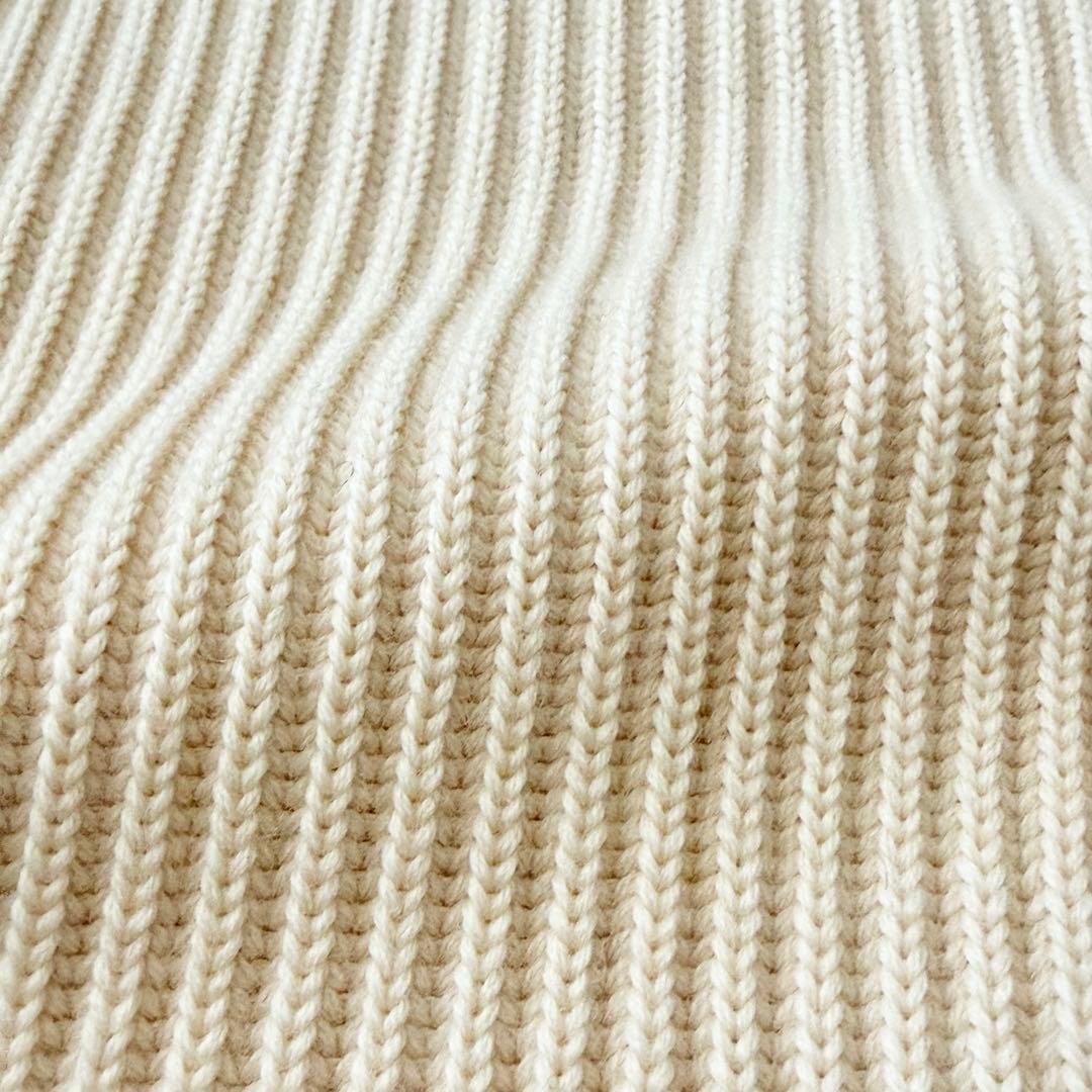 アンデルセンアンデルセン 5GG モックネック ウール ニット セーター