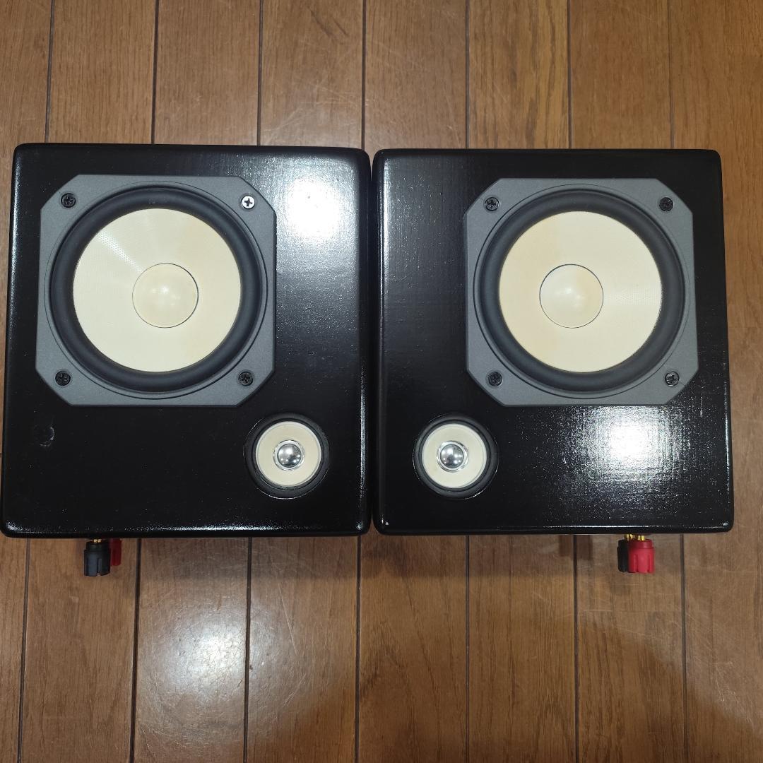 薄型スピーカー ペア ブラック