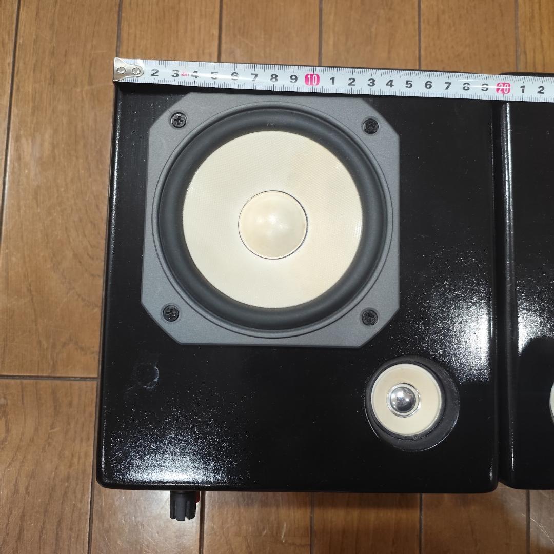 薄型スピーカー ペア ブラック