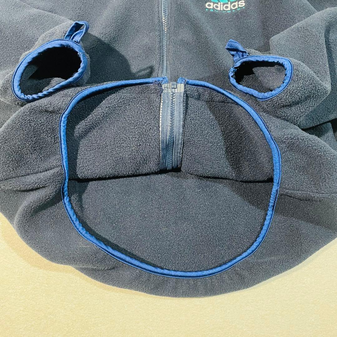 【超希少!美品】90s adidas 3WAYナイロンJKT着脱フリースライナー