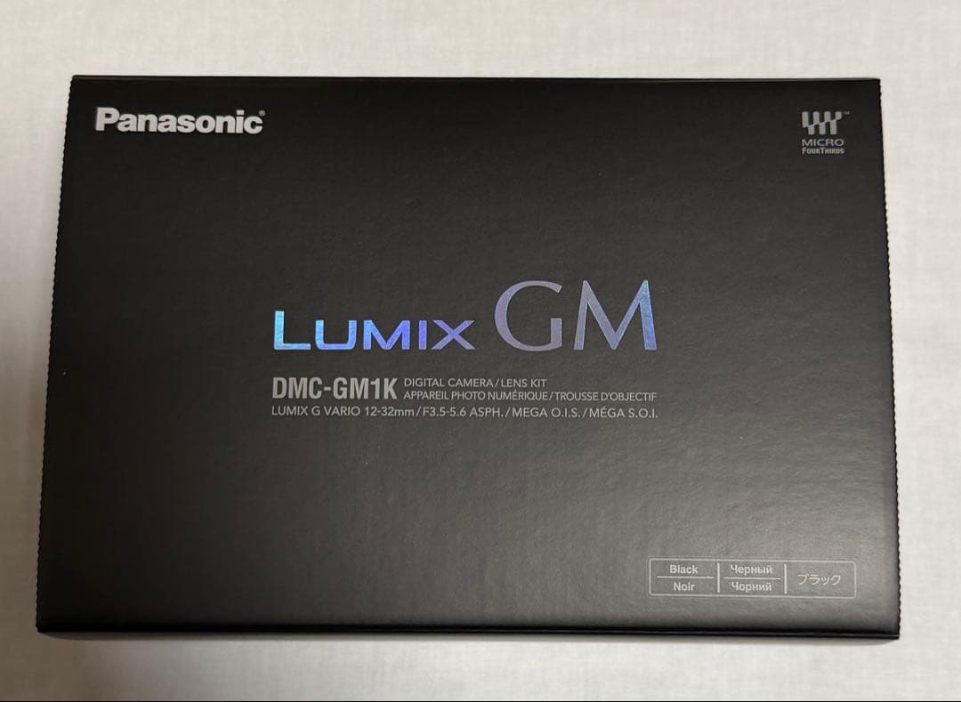 Panasonic LUMIX DMC-GM1K ブラック [中古美品]