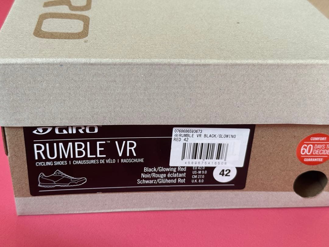 Giro ビンディングシューズ (SPD) RUMBLE EU42