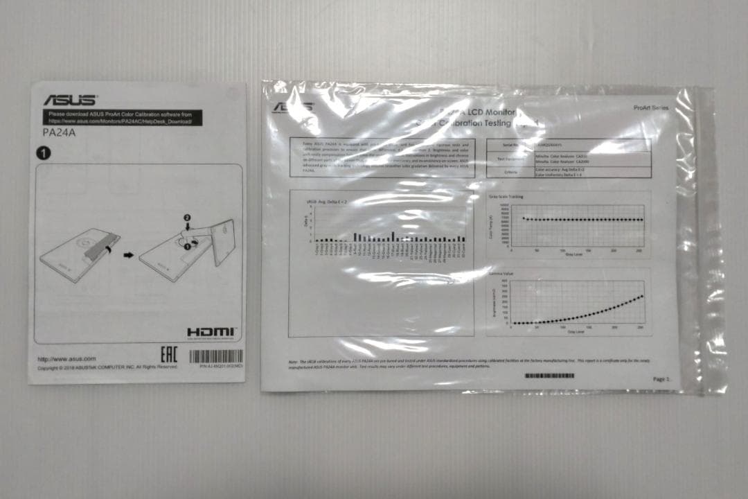 中古 ASUS DISPLAY ProArt PA24AC 24インチ モニター