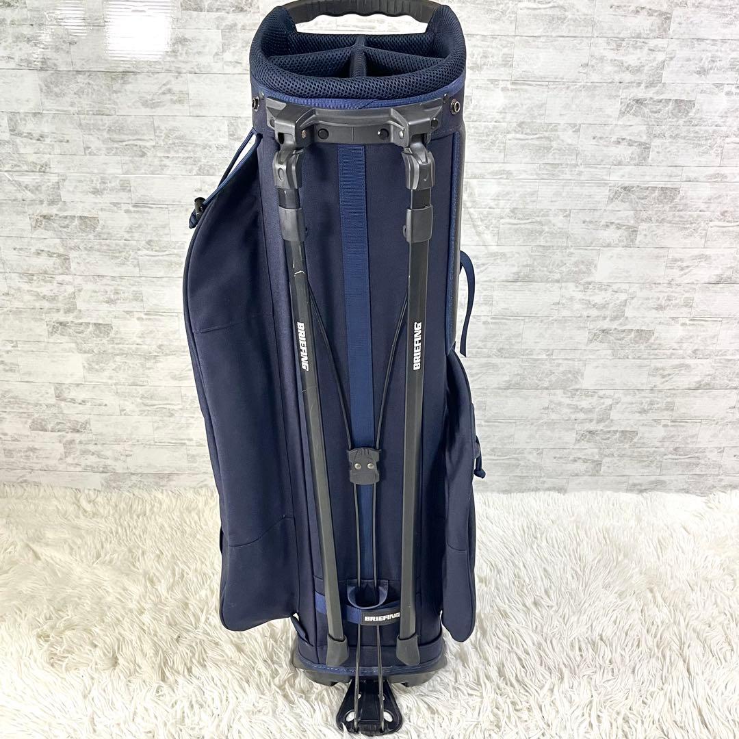 希少　ブリーフィング CR-4 スタンド式 キャディバッグ ネイビー