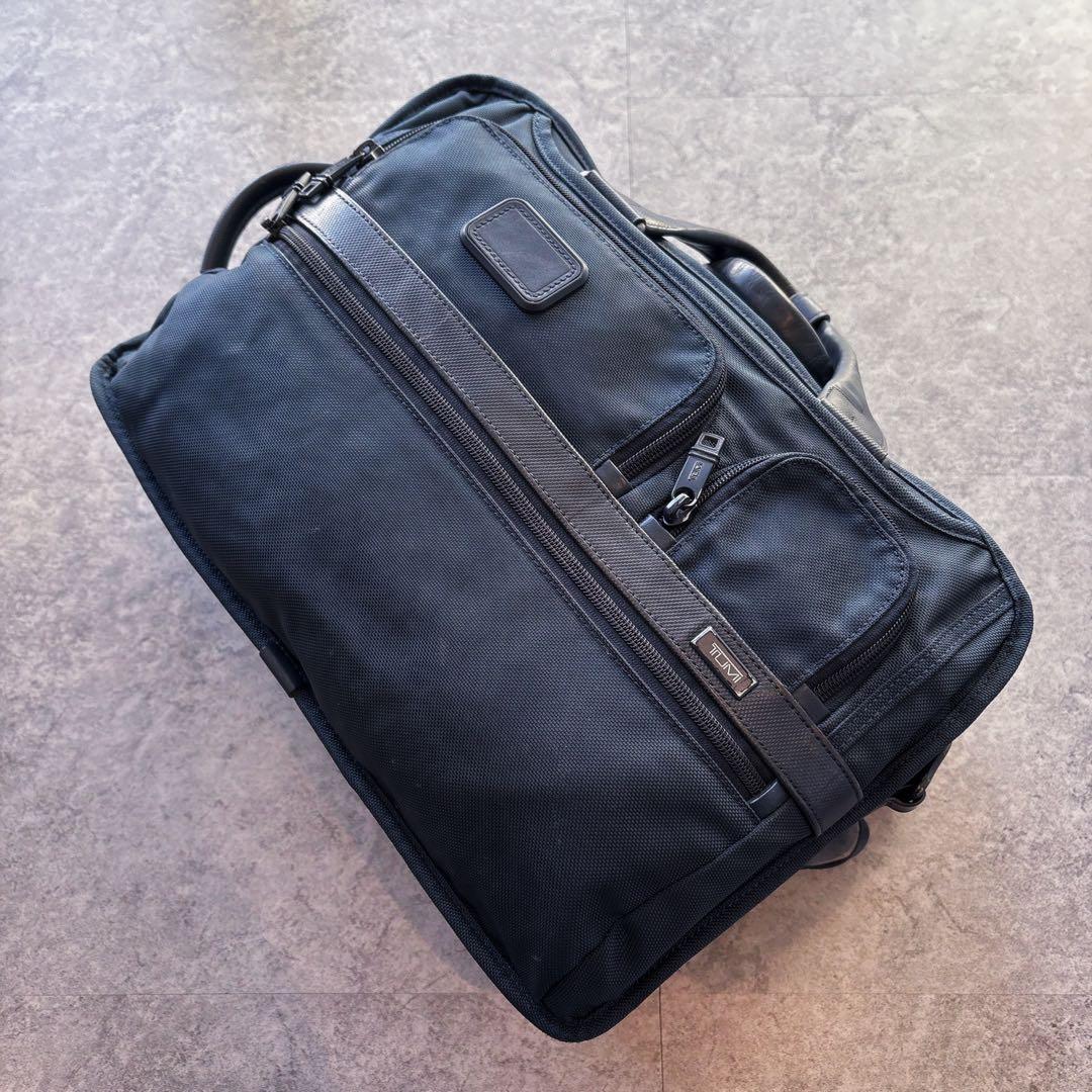 TUMI×SHIPS別注 ALPHA2 3WAY 26180NVS3E ネイビー