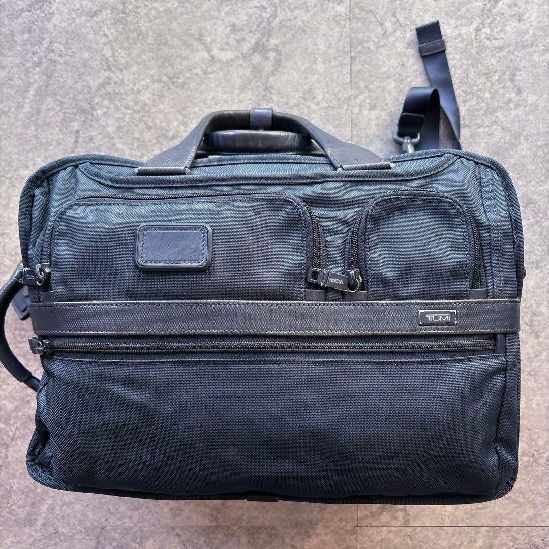 TUMI×SHIPS別注 ALPHA2 3WAY 26180NVS3E ネイビー