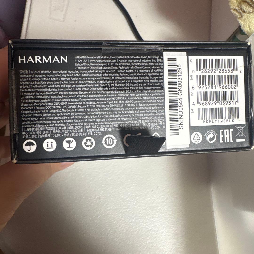 harman kardon FLY TWS ブラック