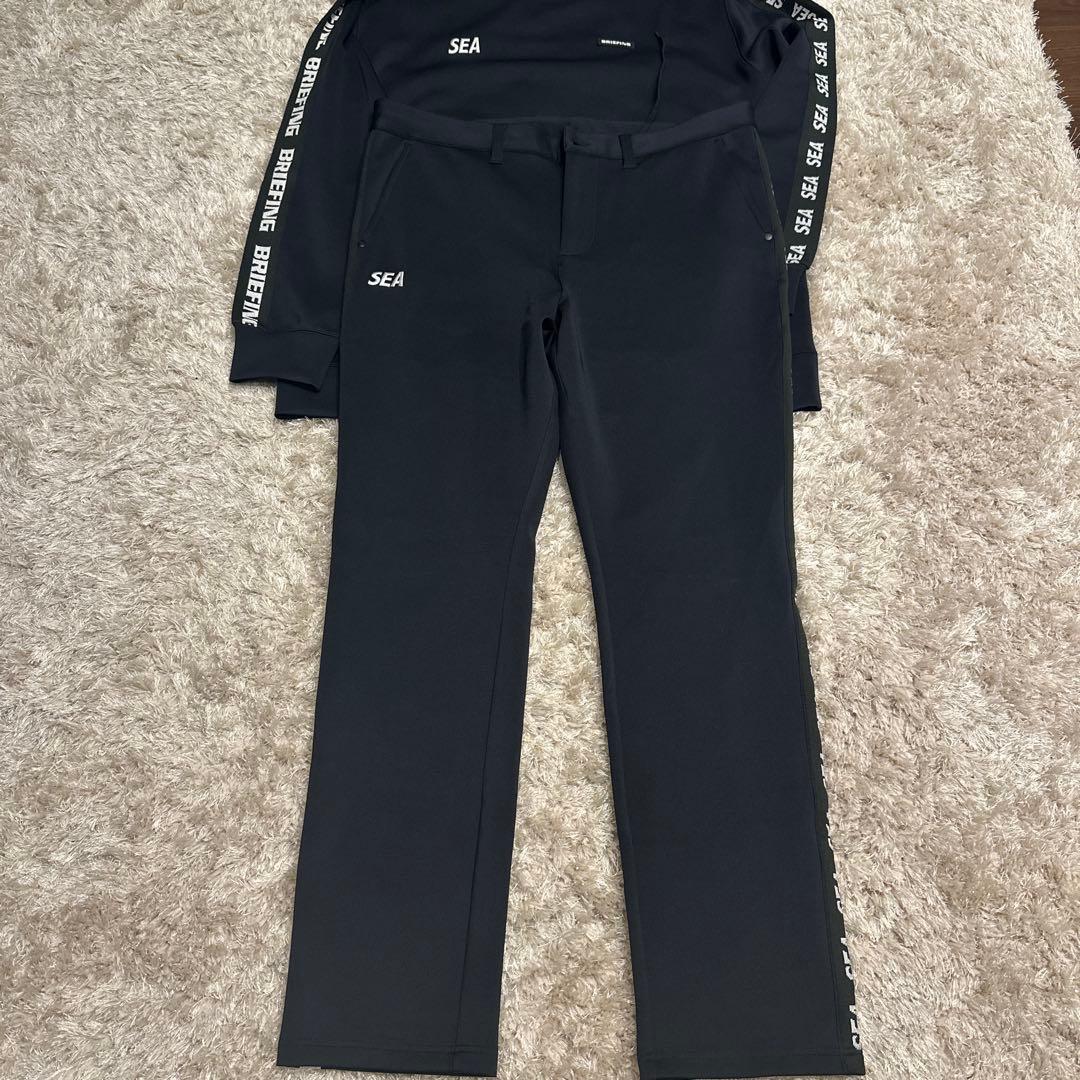 BRIEFING SEA セットアップ ブラック