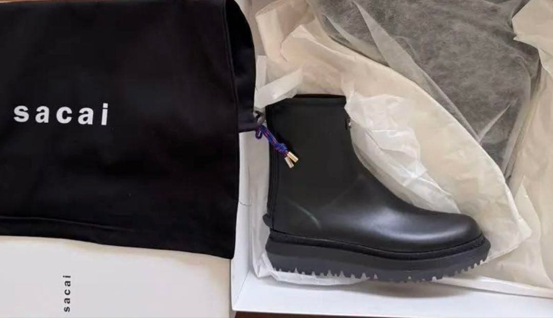 ★新品★ sacai サカイ 25AW Rubber Boots ラバーブーツ