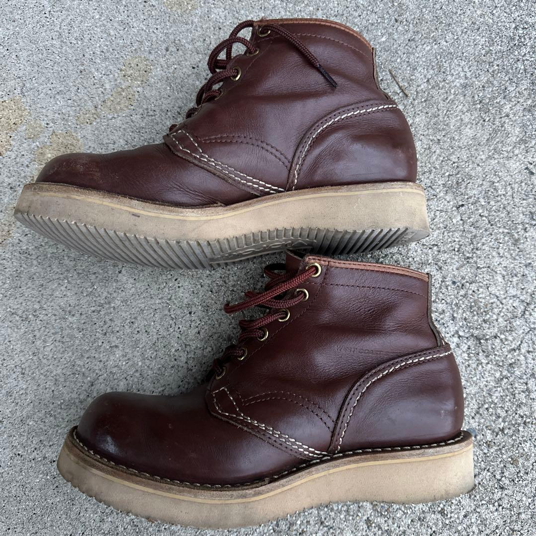 ウエスコ ジョブマスター ワークブーツ 6E 旧ロゴ Wesco ソールカスタム