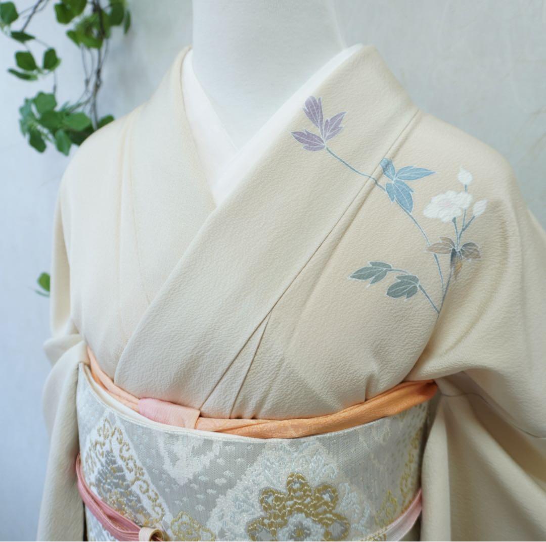 ⭐︎Nene⭐︎訪問着単品正絹　卒業式　入学式　お宮参り