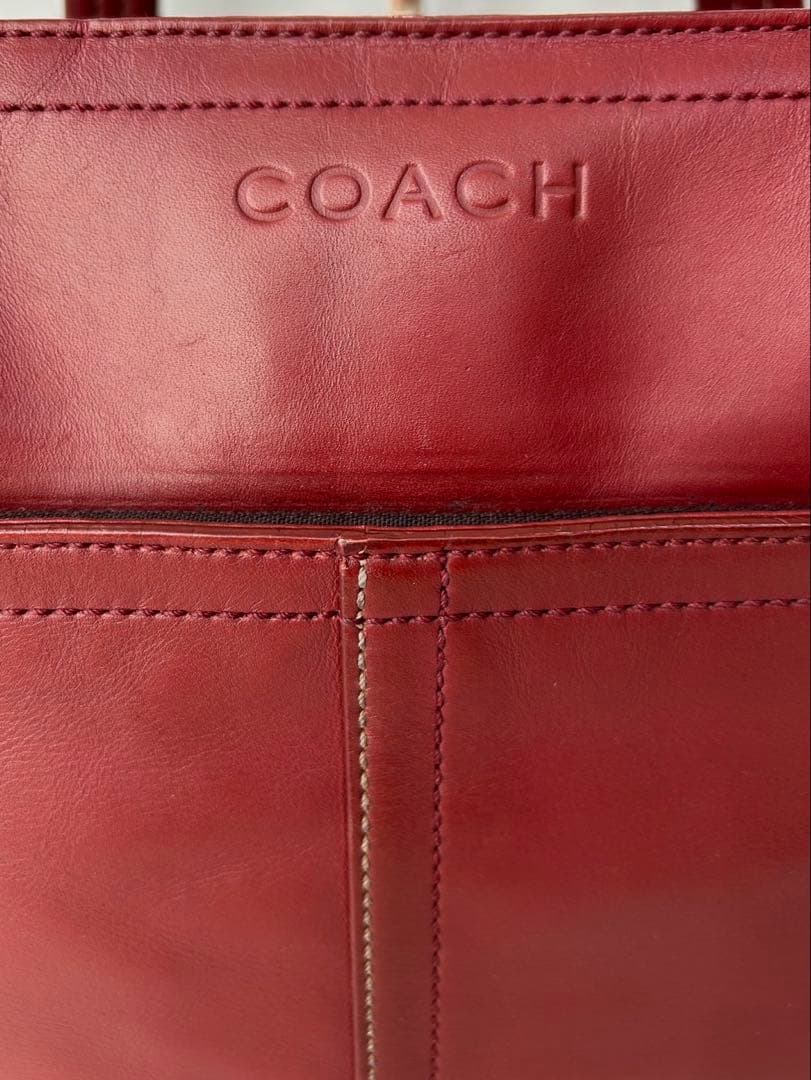 ✅【格安】 メンテ済み コーチ　トートバッグ　ビジネスバッグ　COACH レザー