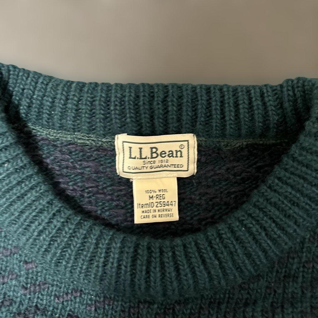 L.L Bean エルエルビーン バーズアイ ニット