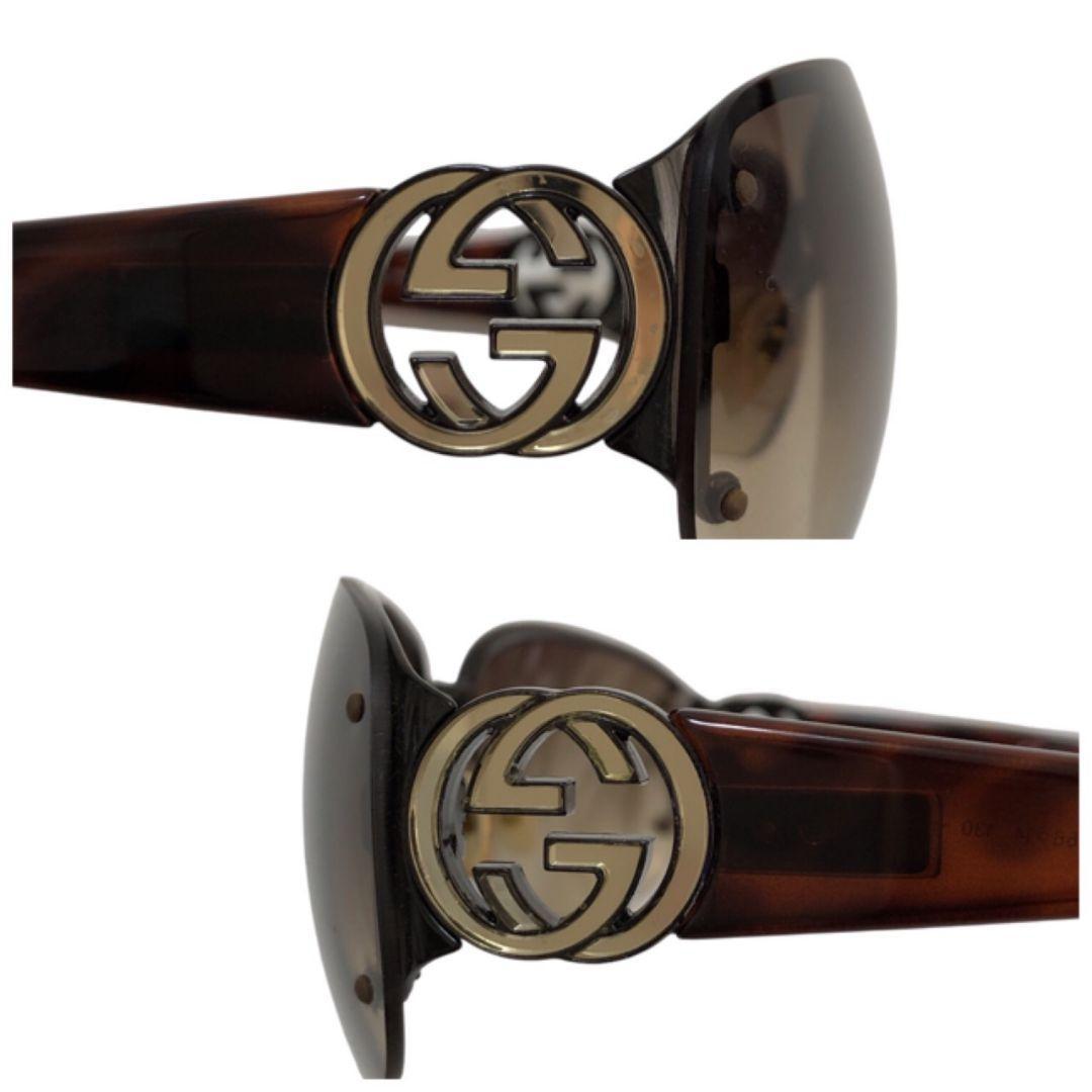 美品✨GUCCI サングラス インターロッキング GGロゴ イタリア製 ケース