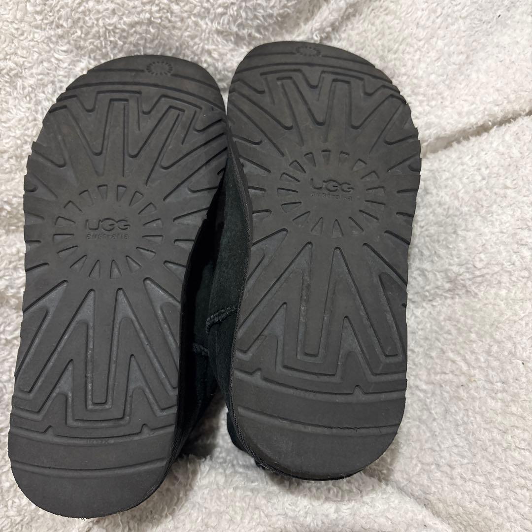 UGG ブラック ムートンブーツ 25cm