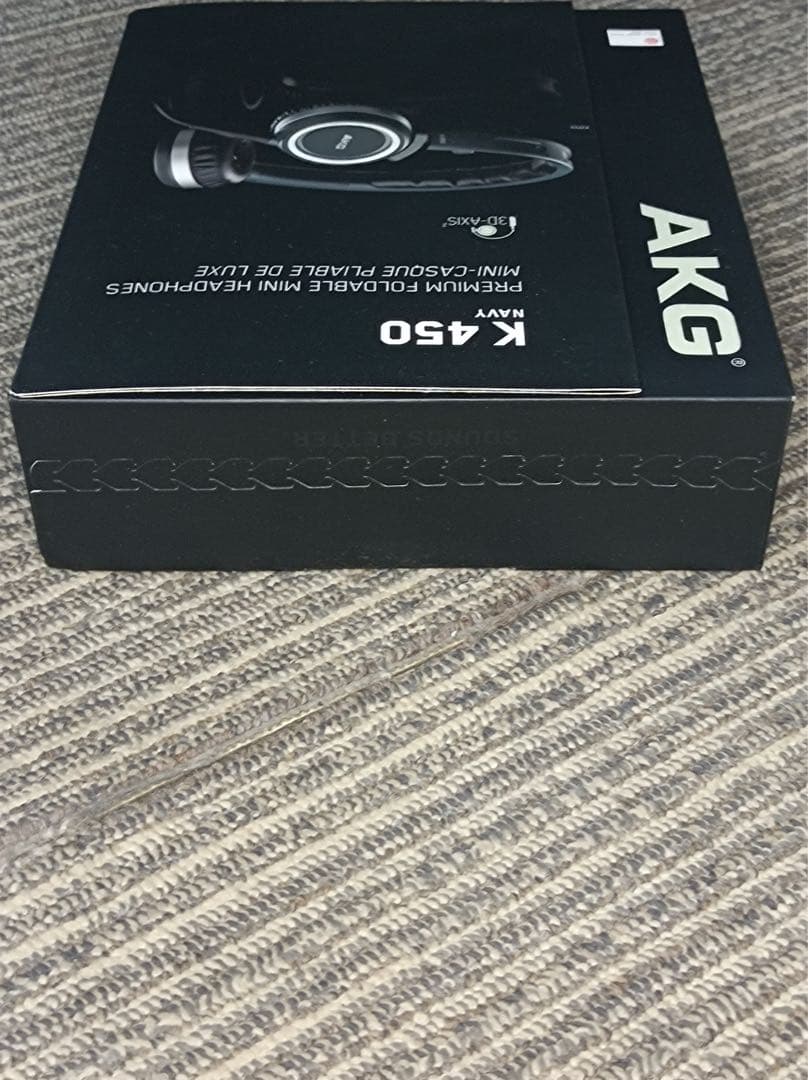 八6038【新品未開封】AKG ヘッドホン　K450 NAVY