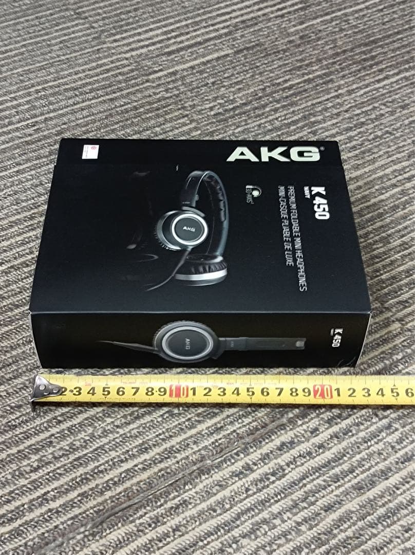 八6038【新品未開封】AKG ヘッドホン　K450 NAVY