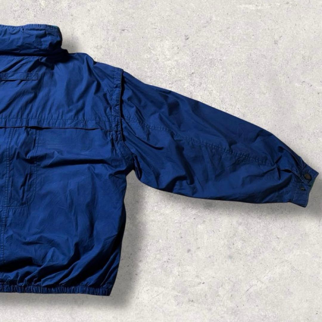 90s Disneyナイロンジャケット紺ネイビーミッキーマウス刺繍パッカブル古着