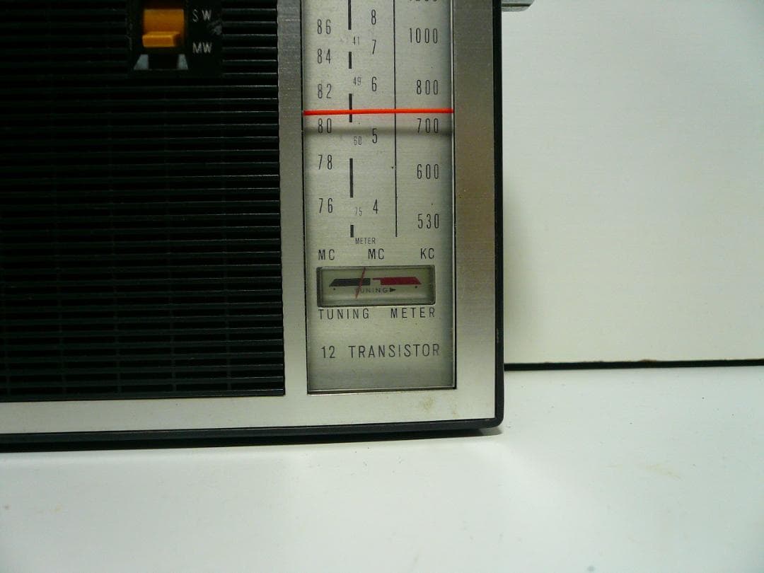 昭和レトロ SONY 3バンド ラジオ TFM-110F FM/SW/MW 短波