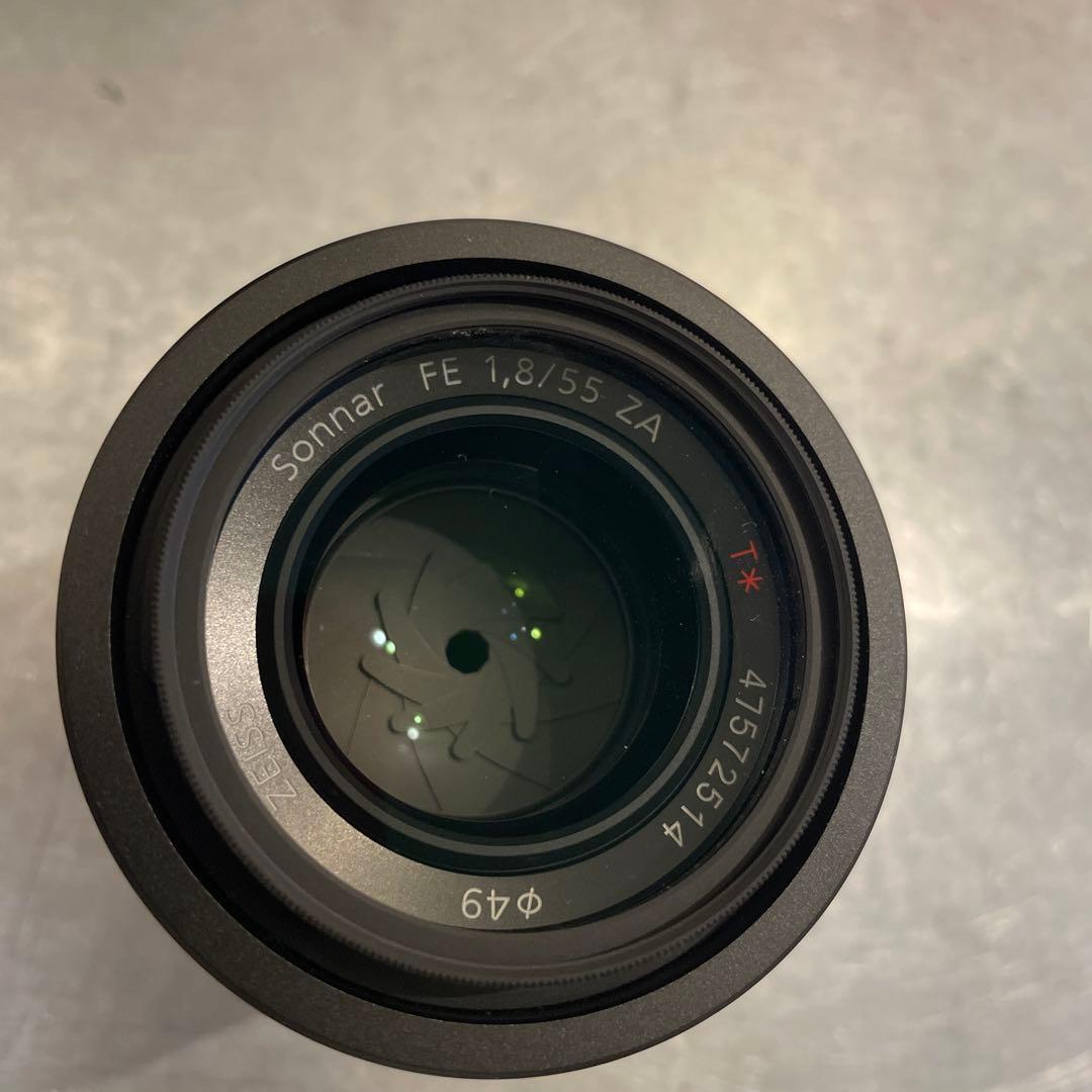 美品 ソニー Sonnar FE 55mm f1.8 ZA SEL55F18Z