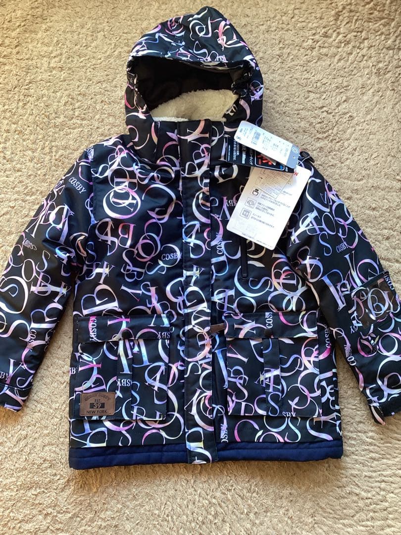 新品140 cosby スキーウェアスノボウェア