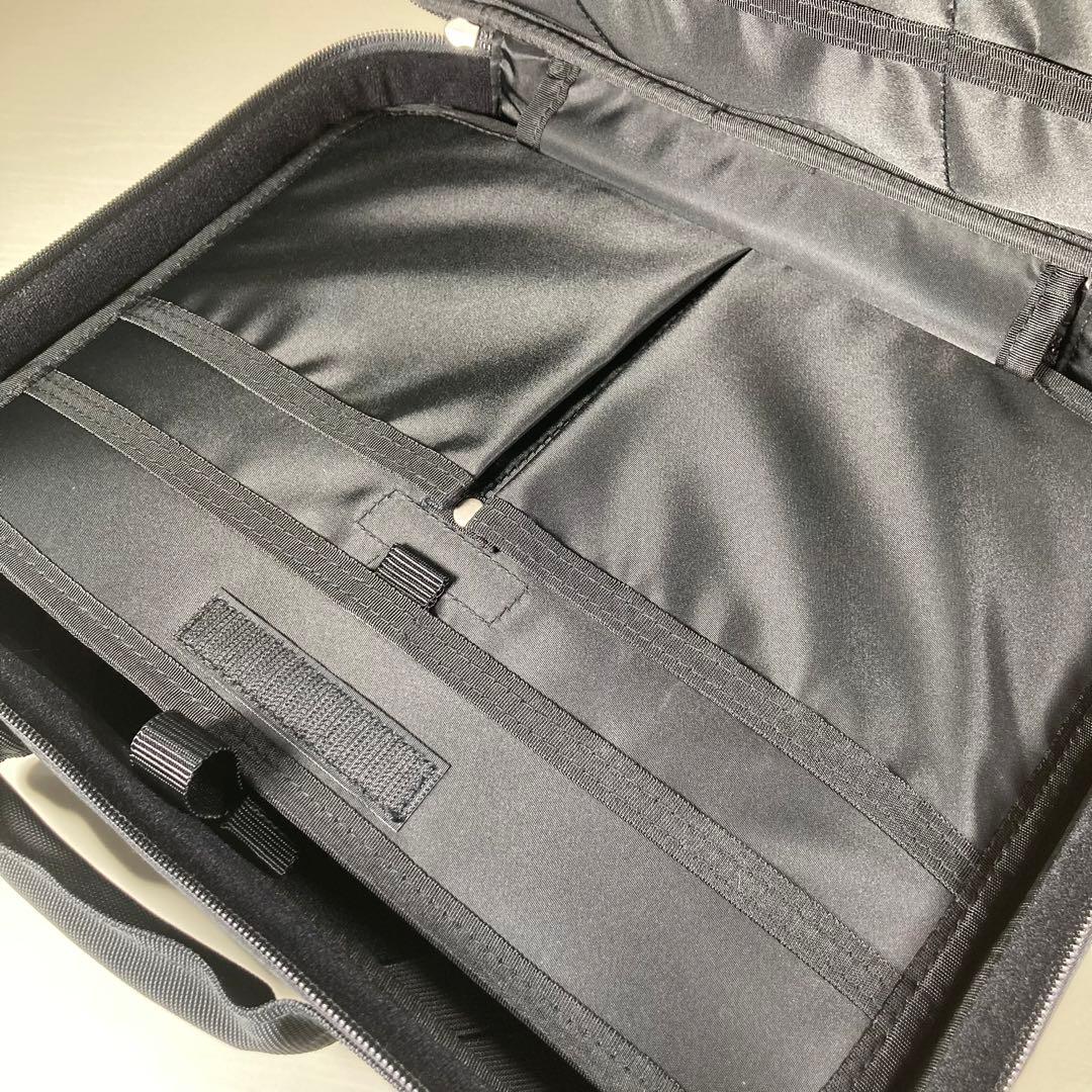 未使用に近い POTER ポーター ブリーフケース ビジネスバッグ ナイロン 黒