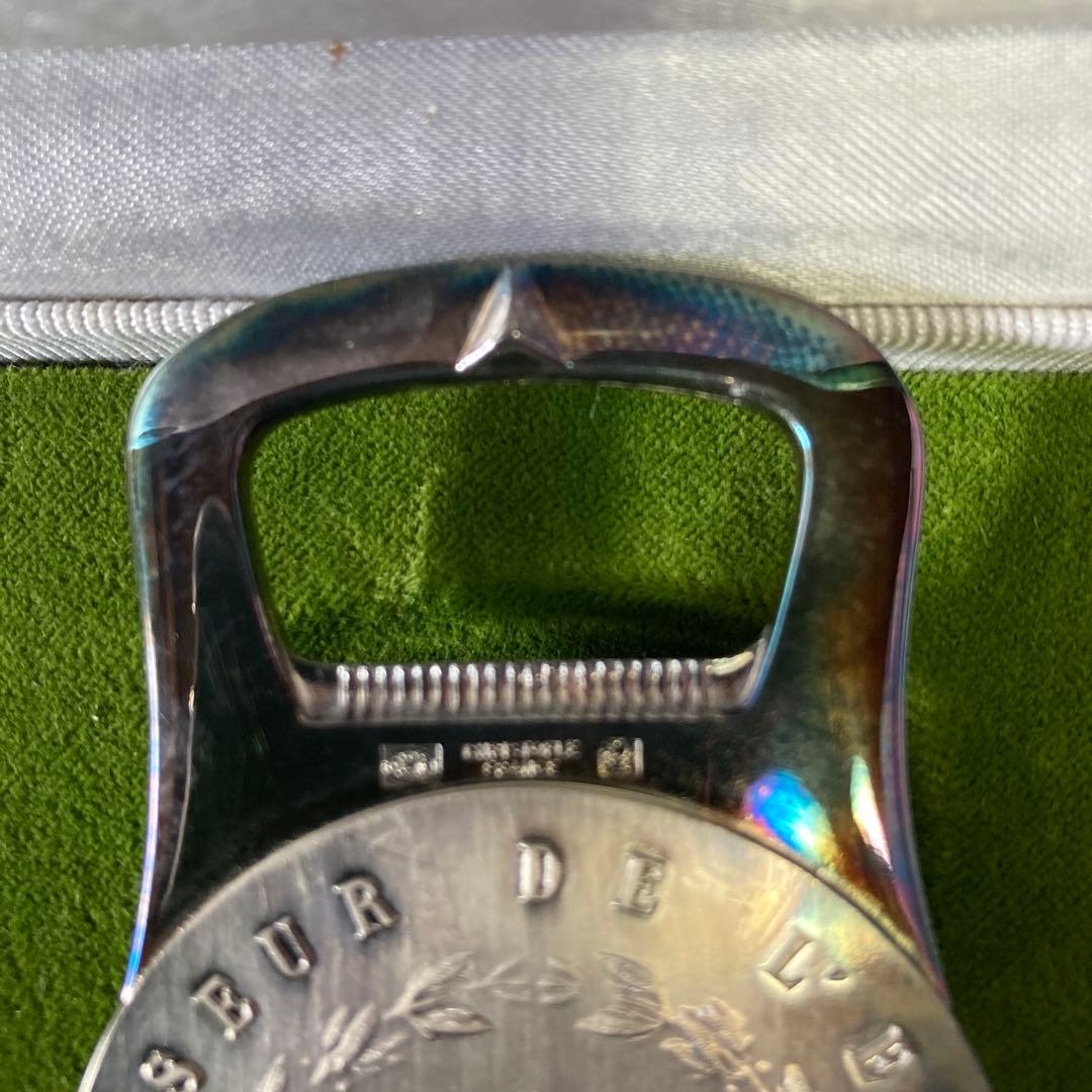 激レア　クリストフル　NAPOLEON　ペーパーナイフ　トレイ　栓抜き　銀仕上