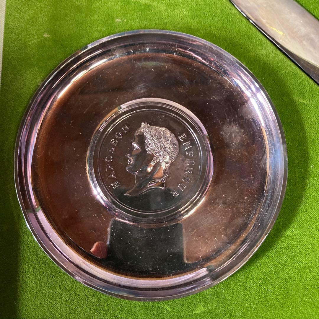 激レア　クリストフル　NAPOLEON　ペーパーナイフ　トレイ　栓抜き　銀仕上