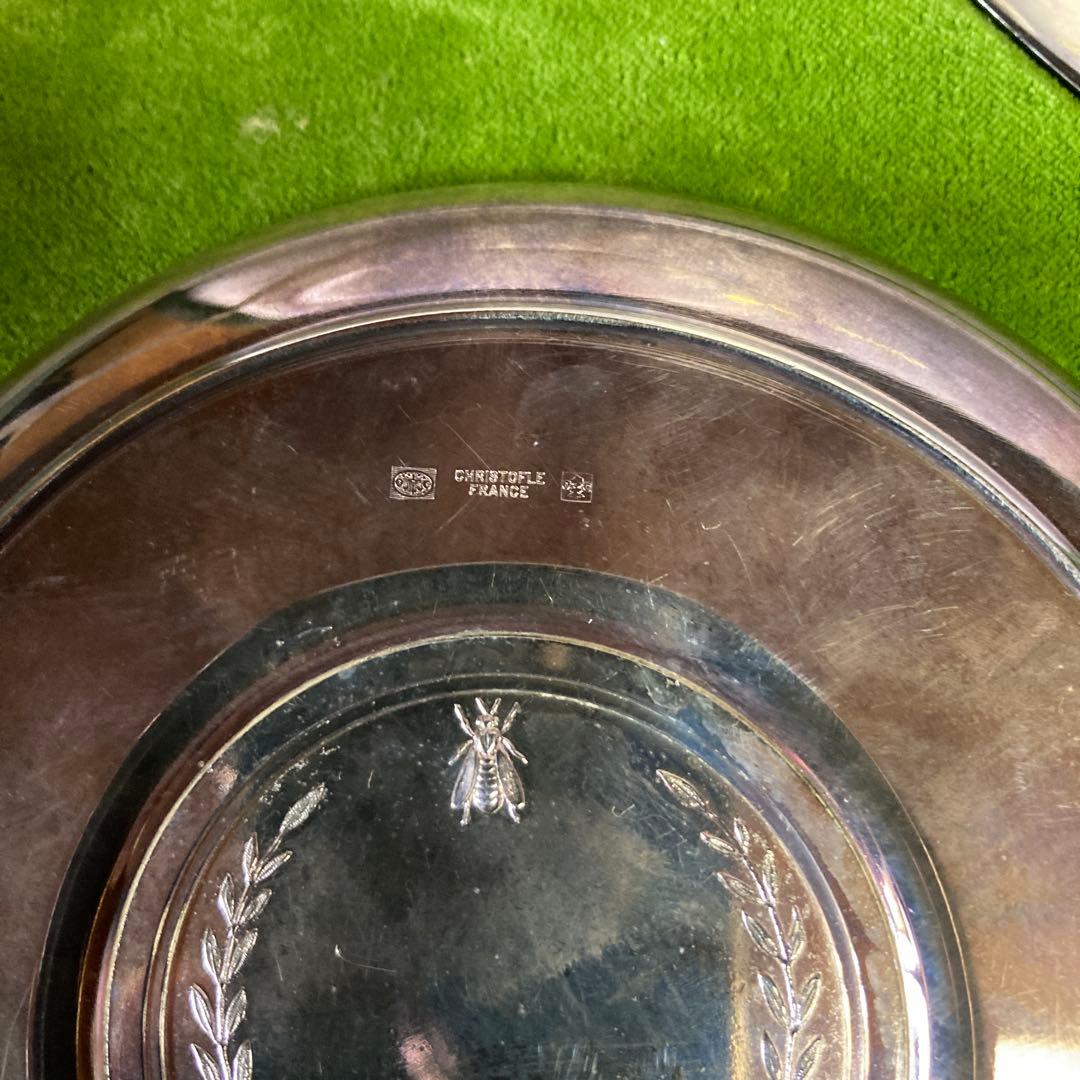 激レア　クリストフル　NAPOLEON　ペーパーナイフ　トレイ　栓抜き　銀仕上